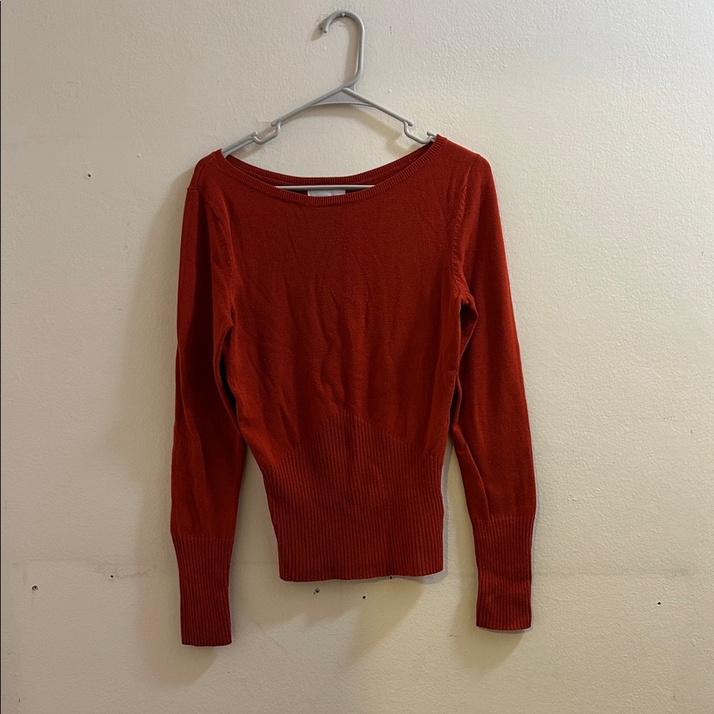 Worthington Rust Sweater